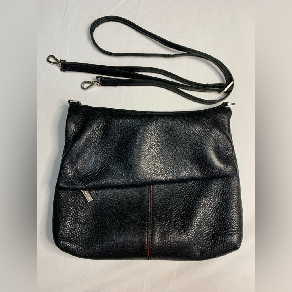 Hammitt purse black soft leather with riveting - Picture 5 of 15
